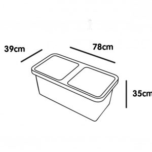 self-watering flower box