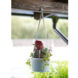 hanging self-watering flower pot