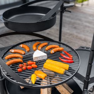 Fire Bowl & Grill MONTANA X with grill griddle & grate