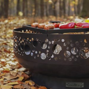 Fire bowl BOSTON with grill grate