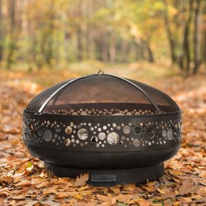 Fire bowl BOSTON with spark screen