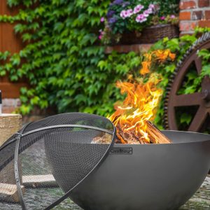 Fire Bowl & Grill DALLAS with spark screen