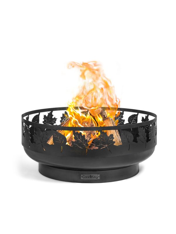 Fire Bowl FOREST made of natural steel