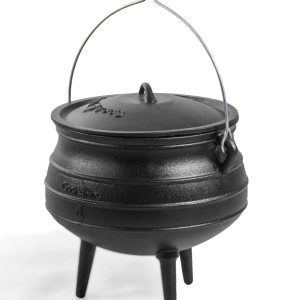 African Cast-iron Pot with stable construction