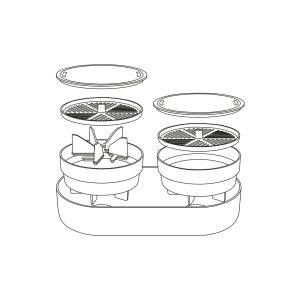 Microgreens & Regrow bowl combo pictogram.